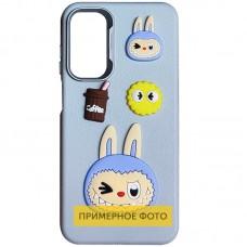 Чохол TPU Leather Toys для Xiaomi Poco X5 Pro 5G / Note 12 Pro 5G Labubu / Blue