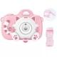 Фотокамера-генератор мильних бульбашок 1001 Kitty Children's camera Pink