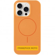 Чохол Silicone Case Full Protective (AA) NO LOGO with MagSafe для Apple iPhone 14 (6.1") Помаранчевий / Papaya