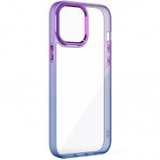 Чохол TPU+PC Fresh sip series для Xiaomi Redmi 9C Синій / Фіолетовий