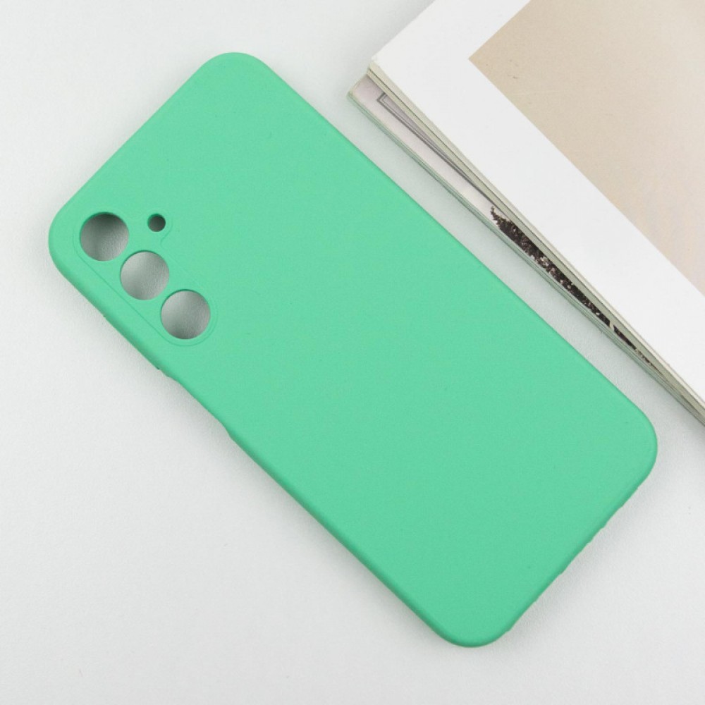 Чохол Silicone Cover Lakshmi Full Camera (AA) для Samsung Galaxy A25 5G Ментоловий / Mint
