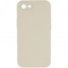 Silicone Case Square Full Camera Protective (AA) NOLOGO для Apple iPhone 7 / 8 / SE (2020) (4.7") Бежевий / Antigue White