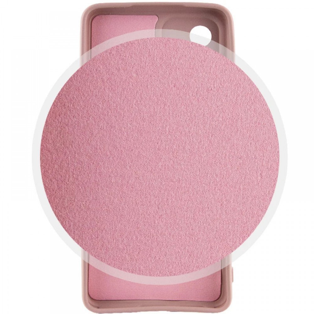 Чохол Silicone Cover Lakshmi Full Camera (AA) with logo для Xiaomi Redmi 13 4G / Poco M6 4G Рожевий / Pink Sand