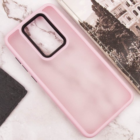 Чохол TPU+PC Lyon Frosted для Xiaomi Redmi Note 9 / Redmi 10X Pink