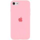 Чохол Silicone Case Full Protective (AA) для Apple iPhone SE (2020) / 7 / 8 (4.7") Рожевий / Pink