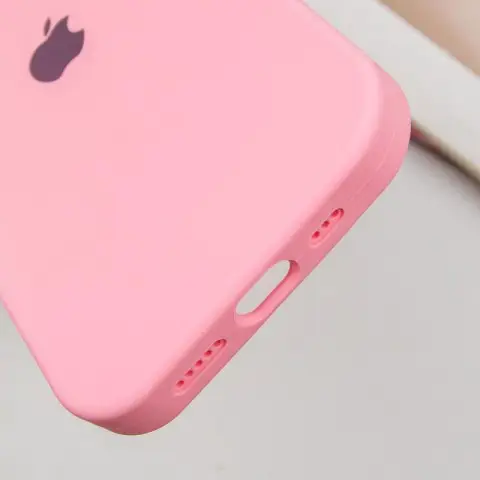 Чохол Silicone Case Full Protective (AA) для Apple iPhone 15 Pro Max (6.7") Рожевий / Light pink