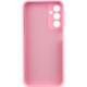 Чохол TPU GETMAN Liquid Silk Full Camera для Samsung Galaxy A15 4G/5G / M15 5G Рожевий / Pink