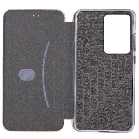 Шкіряний чохол-книжка Classy для Motorola Moto G85 Золотий