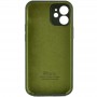 Чохол Silicone Case Full Camera Protective (AA) для Apple iPhone 12 mini (5.4") Зелений / Cyprus Green