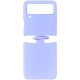 Чохол Foldables Silicone Cover Lakshmi (AAA) для Samsung Galaxy Z Flip4 Бузковий / Dasheen