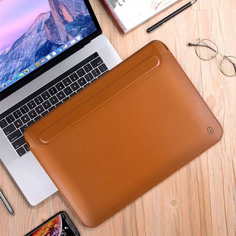 Чохол з підставкою WIWU SKIN PRO Portable Stand Sleeve 13.3" Коричневий