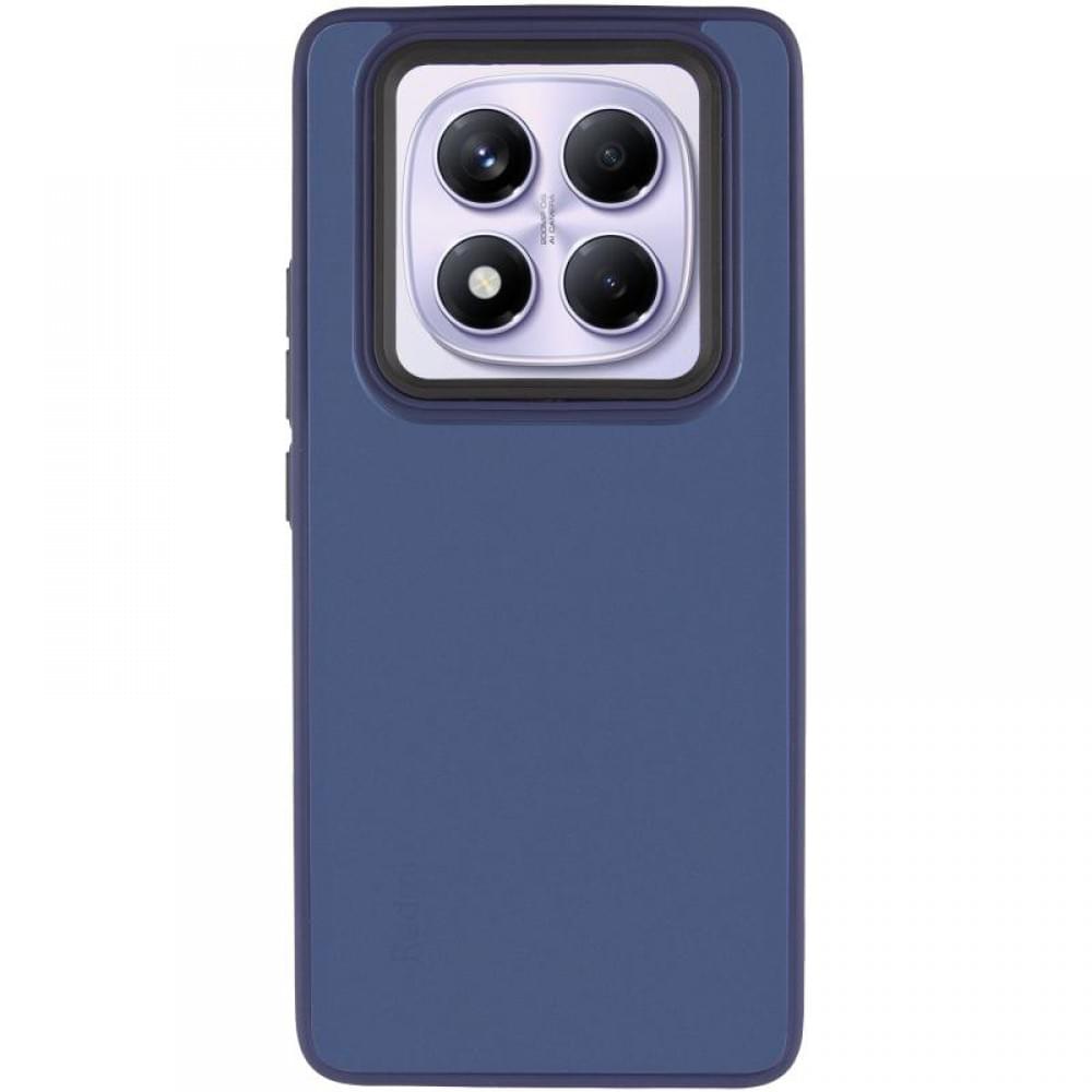 Чохол TPU+PC Lyon Frosted для Xiaomi Redmi Note 14 Pro 4G Deep Navy