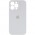 Чохол Silicone Case Full Camera Protective (AA) для Apple iPhone 14 Pro (6.1") Білий / White / PVH