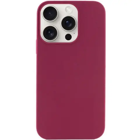 Чохол Silicone Case Full Protective (AA) NO LOGO для Apple iPhone 13 Pro (6.1") Бордовий / Maroon