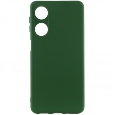 Чохол Silicone Cover Lakshmi Full Camera (A) для Oppo A38 / A18 Зелений / Dark green
