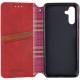 Шкіряний чохол книжка GETMAN Cubic (PU) для Samsung Galaxy M54 5G Червоний