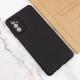 Чохол TPU GETMAN Liquid Silk Full Camera для Samsung Galaxy A55 Чорний / Black