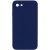 Silicone Case Square Full Camera Protective (AA) NOLOGO для Apple iPhone 7 / 8 / SE (2020) (4.7") Темно-синій / Midnight blue