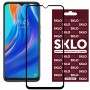 Захисне скло SKLO 3D (full glue) для TECNO Spark 7 / Spark 7 Go Чорний