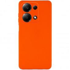Силіконовий чохол Candy Full Camera для Xiaomi Redmi Note 13 4G Помаранчевий / Orange