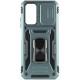 Ударостійкий чохол Camshield Army Ring для Xiaomi Redmi 10 Зелений / Light Green