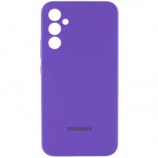 Чохол Silicone Cover Lakshmi Full Camera (AAA) with Logo для Samsung Galaxy S24 Фіолетовий / Amethyst