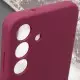 Чохол Silicone Cover Lakshmi Full Camera (AAA) для Samsung Galaxy A17 4G/5G Бордовий / Plum