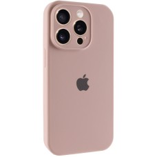 Чохол Silicone Case Full Camera Protective (AA) для Apple iPhone 14 Pro Max (6.7") Рожевий / Pink Sand