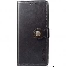Шкіряний чохол-книжка GETMAN Gallant (PU) для Xiaomi Redmi 10 Чорний
