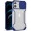 Чехол Camshield matte Ease TPU со шторкой для Apple iPhone 12 (6.1") Синий