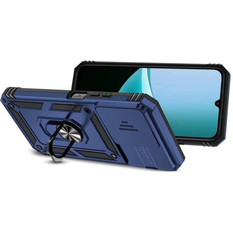 Чохол Ummi Camshield Serge Ring для Xiaomi Redmi 15C (Global) / Poco C85 (Global) Синій / Navy