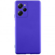Чохол Silicone Cover Lakshmi Full Camera (AA) для Xiaomi Poco X5 Pro 5G Синій / Iris