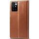 Шкіряний чохол книжка GETMAN Gallant (PU) для Xiaomi Redmi 10 Коричневий