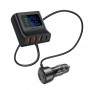 АЗП Acefast B11 138W Car Charger Splitter with Digital Display Black