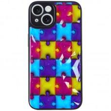 TPU+PC чохол Prisma Fluffie для Apple iPhone 14 (6.1") Puzzle