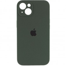 Чохол Silicone Case Full Camera Protective (AA) для Apple iPhone 14 (6.1") Зелений / Cyprus Green