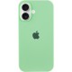 Чохол Silicone Case Full Protective (AA) для Apple iPhone 16 (6.1") Зелений / Pistachio
