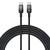 Дата кабель Baseus Discolor Series Fast Charging Type-C to Type-C 100W (1m) (P10374902) Cluster Black