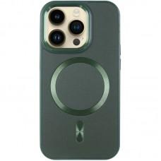 Шкіряний чохол SnapCase with MagSafe для Apple iPhone 16 Pro Max (6.9") Green
