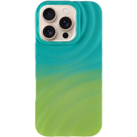 Чохол TPU ColorWave для Apple iPhone 16 Pro Max (6.9") Marine Green / Mint