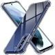 TPU чохол GETMAN Ease logo посилені кути Full Camera для Samsung Galaxy S21 FE Безбарвний (прозорий)