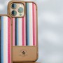 Шкіряний чохол Polo Santa Barbara Isaac для Apple iPhone 16 Pro (6.3") Champagne gold