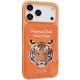 TPU+PC чохол Animal Club для Apple iPhone 17 Pro (6.3") Hermes Orange