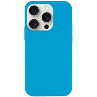 Чохол Silicone Case Full Protective (AA) NO LOGO для Apple iPhone 14 Pro (6.1") Блакитний / Blue
