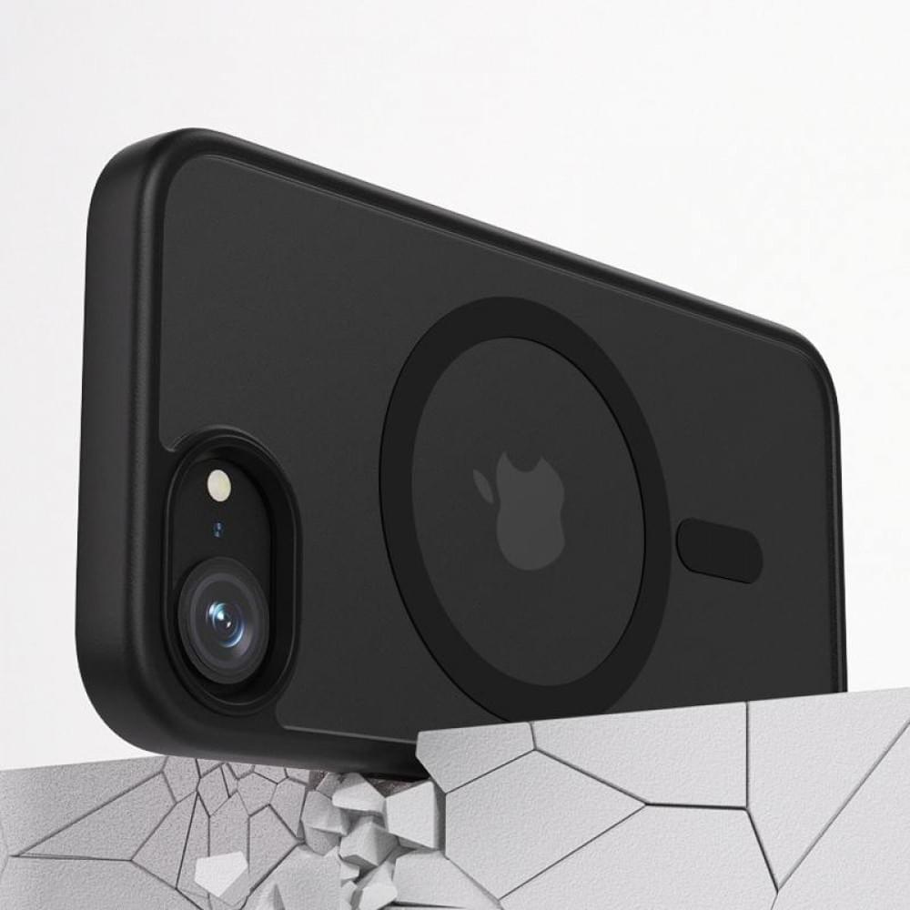 Чохол Ummi Colorful with MagSafe для Apple iPhone 16e (6.1") Чорний / Black