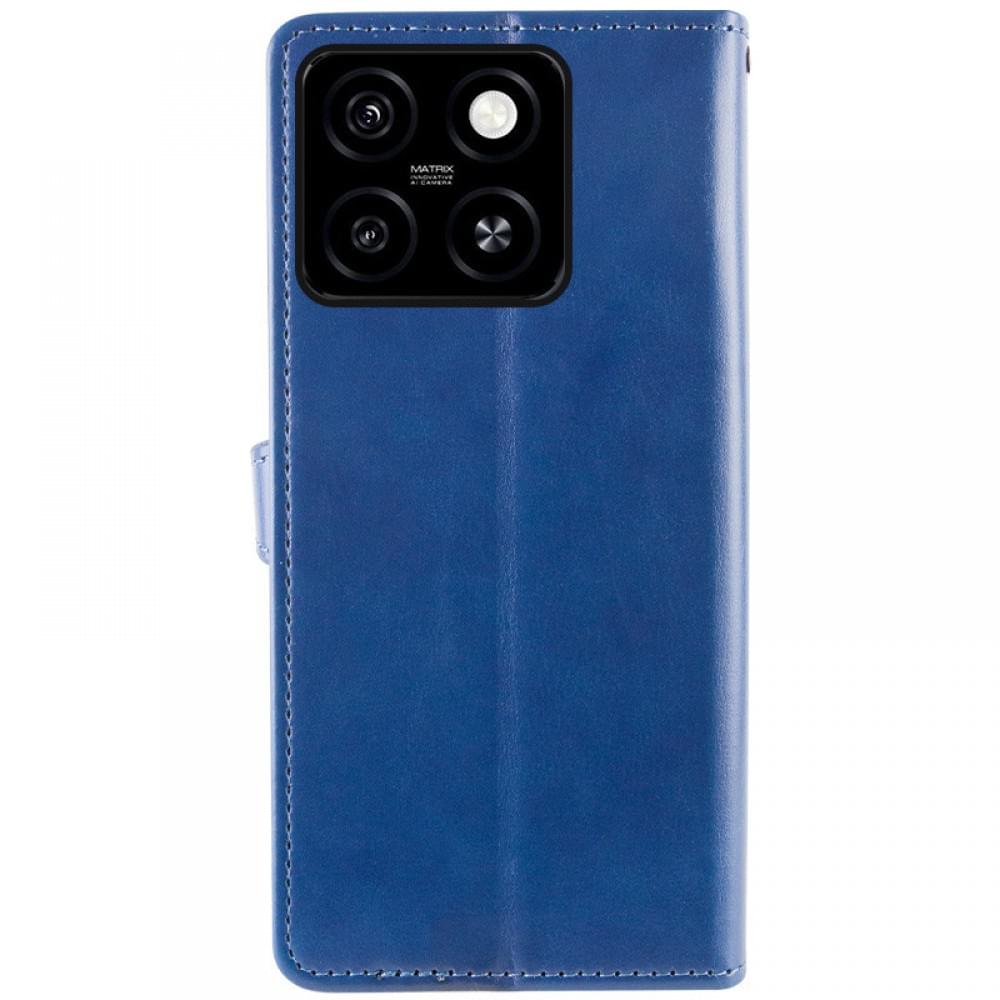 Кожаный чехол-книжка GETMAN Gallant (PU) для ZTE Blade A55 4G