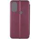 Шкіряний чохол (книжка) Classy для Motorola Moto E40 Бордовий