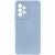 Чохол TPU GETMAN Liquid Silk Full Camera для Samsung Galaxy A53 5G Блакитний / Lilac Blue