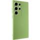 Чохол TPU GETMAN Liquid Silk Full Camera для Samsung Galaxy S24 Ultra Зелений / Pistachio