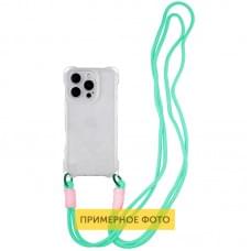 Чехол TPU CrossBody with straps для Apple iPhone 16e (6.1")